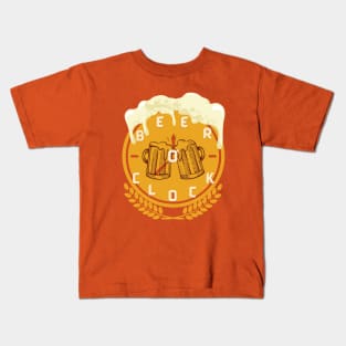 Beer O'Clock - Funny Beer Kids T-Shirt